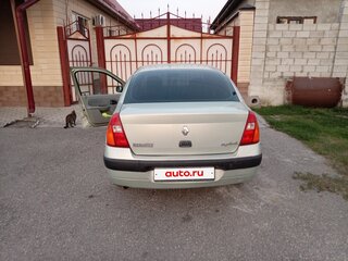 2004 Renault Symbol I Рестайлинг, серебристый, 230000 рублей, вид 3