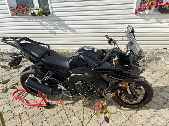 2010 Yamaha FZ8, чёрный, 580000 рублей - вид 8