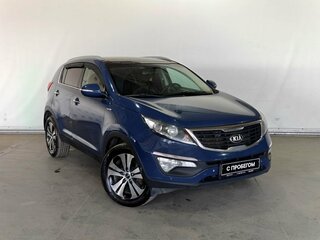 2012 Kia Sportage III, синий, 1047000 рублей, вид 3