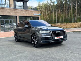 2015 Audi Q7 II (4M), серый, 3780000 рублей, вид 2