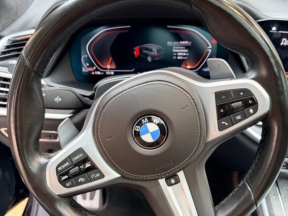 2021 BMW X7 40d I (G07), серый, 7500000 рублей - вид 7