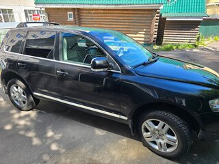 2005 Volkswagen Touareg I, чёрный, 900000 рублей, вид 5