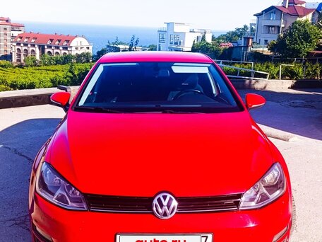 2013 Volkswagen Golf VII, красный, 950000 рублей, вид 1