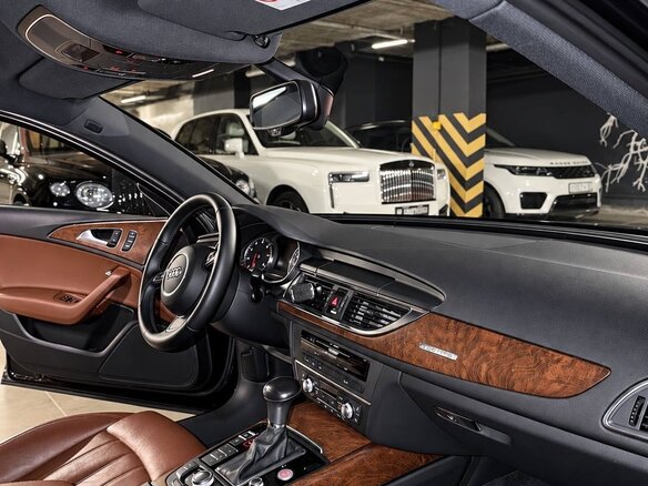 2011 Audi A6 IV (C7), чёрный, 1590000 рублей - вид 4