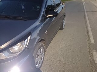 2011 Hyundai Solaris I, чёрный, 750000 рублей, вид 3
