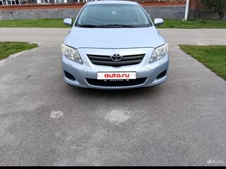 2007 Toyota Corolla X (E140, E150), голубой, 870000 рублей, вид 1