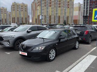 2006 Mazda 3 I (BK) Рестайлинг, чёрный, 400000 рублей, вид 2