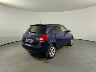 2012 Skoda Fabia II Рестайлинг, синий, 410000 рублей, вид 5