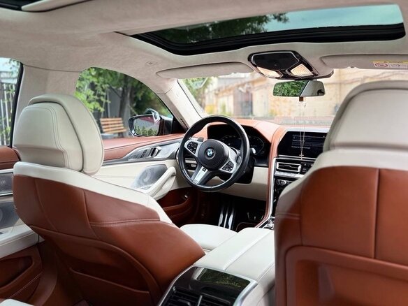 2019 BMW 8 серии M850i xDrive II (G14/G15/G16), красный - вид 3