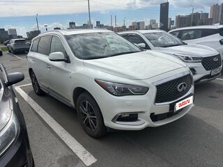 2018 Infiniti QX60 I Рестайлинг, белый, 1990000 рублей, вид 3