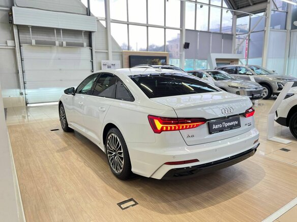 2024 Audi A6 45 TFSI V (C8) Рестайлинг, белый, 6649000 рублей - вид 6