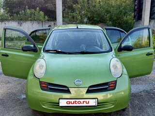 2003 Nissan Micra III (K12), зелёный, 350000 рублей, вид 2
