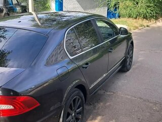 2013 Skoda Superb DSG II Рестайлинг, чёрный, 1130000 рублей, вид 4