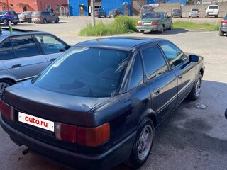 1991 Audi 80 IV (B3), чёрный, 100000 рублей, вид 2