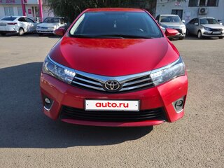 2013 Toyota Corolla XI (E160, E170, E180), красный, 1300000 рублей, вид 2