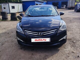 2015 Hyundai Solaris I Рестайлинг, чёрный, 700000 рублей, вид 2