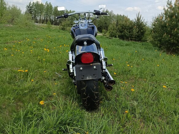 2010 Harley-Davidson Fat Bob, чёрный, 800000 рублей - вид 7