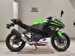 2024 Kawasaki Ninja 400, зелёный, 570000 рублей, вид 2