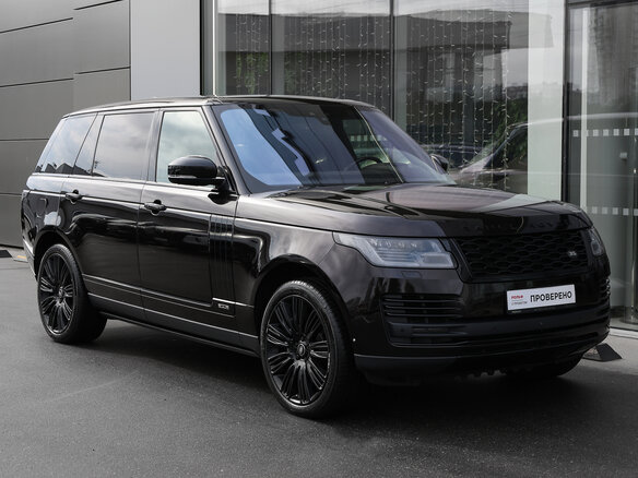 2020 Land Rover Range Rover Long IV Рестайлинг, чёрный - вид 2