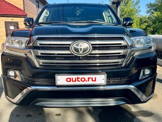 2015 Toyota Land Cruiser 200 Series Рестайлинг 2, чёрный, 5600000 рублей, вид 2