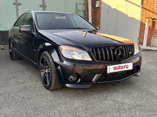 2008 Mercedes-Benz C-Класс 200 III (W204), чёрный, 1050000 рублей, вид 3