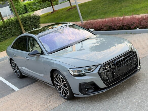 2025 Audi S8 IV (D5) Рестайлинг, серый - вид 7