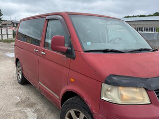 2004 Volkswagen Transporter T5, красный, 485000 рублей, вид 1