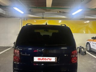 2010 Volkswagen Touran I Рестайлинг, синий, 790000 рублей, вид 4