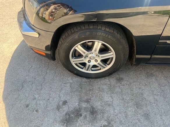 2004 Chrysler Pacifica CS, чёрный, 420000 рублей - вид 6