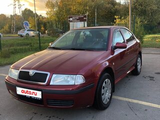 2007 Skoda Octavia I (A4) Рестайлинг, красный, 520000 рублей, вид 1