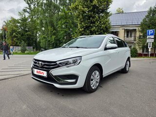 2024 Lada (ВАЗ) Vesta SW I Рестайлинг (NG), белый, 1455000 рублей, вид 1