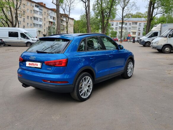2015 Audi Q3 I (8U) Рестайлинг, голубой, 1900000 рублей - вид 5