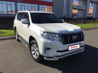 2018 Toyota Land Cruiser Prado 150 Series Рестайлинг 2, белый, 4990000 рублей, вид 4