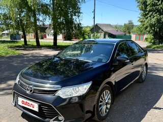 2016 Toyota Camry VII (XV50) Рестайлинг, чёрный, 2030000 рублей, вид 1