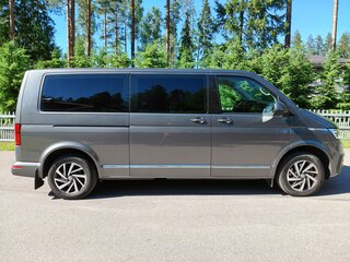 2021 Volkswagen Multivan Long T6 Рестайлинг, серый, 5890000 рублей, вид 4