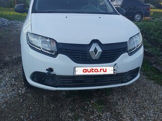 2015 Renault Logan II, белый, 350000 рублей, вид 1