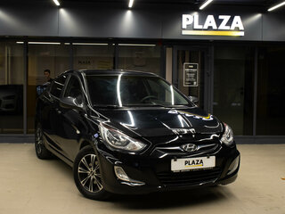 2014 Hyundai Solaris I, чёрный, 800000 рублей, вид 2