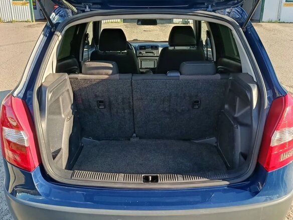 2011 Skoda Fabia Scout II Рестайлинг, синий - вид 5