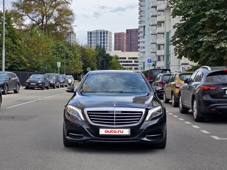 2016 Mercedes-Benz S-Класс 400 Long VI (W222, C217), чёрный, 2749000 рублей, вид 2