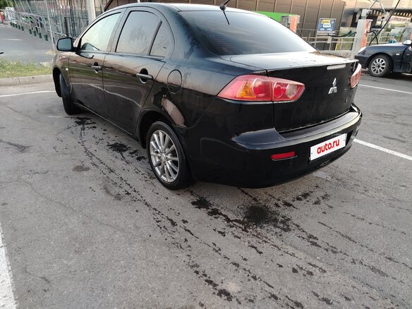2008 Mitsubishi Lancer X, чёрный, 435000 рублей - вид 3