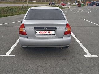 2005 Hyundai Accent ТагАЗ II, серебристый, 380000 рублей, вид 3
