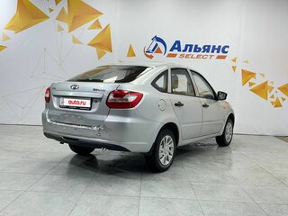 2014 Lada (ВАЗ) Granta I, серебристый, 295000 рублей, вид 5