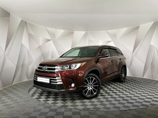 2019 Toyota Highlander III (XU50) Рестайлинг, красный, 2995150 рублей, вид 1