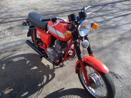 1987 Jawa 350/638, красный, 220000 рублей, вид 2