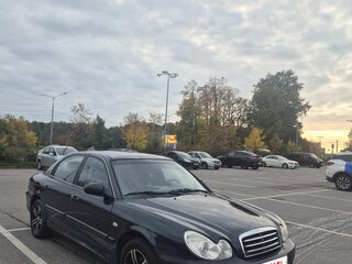 2008 Hyundai Sonata ТагАЗ IV (EF) Рестайлинг, чёрный, 310000 рублей, вид 1