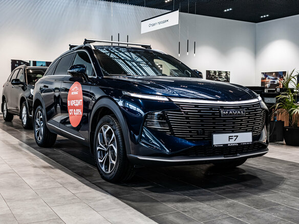 2026 Haval F7 II, синий - вид 2