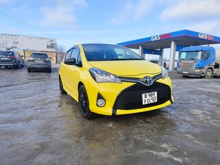 2014 Toyota Vitz III (XP130) Рестайлинг, жёлтый, 1000000 рублей, вид 2