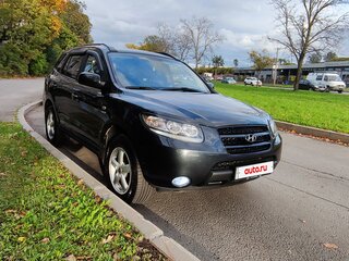 2006 Hyundai Santa Fe II, чёрный, 1000000 рублей, вид 4