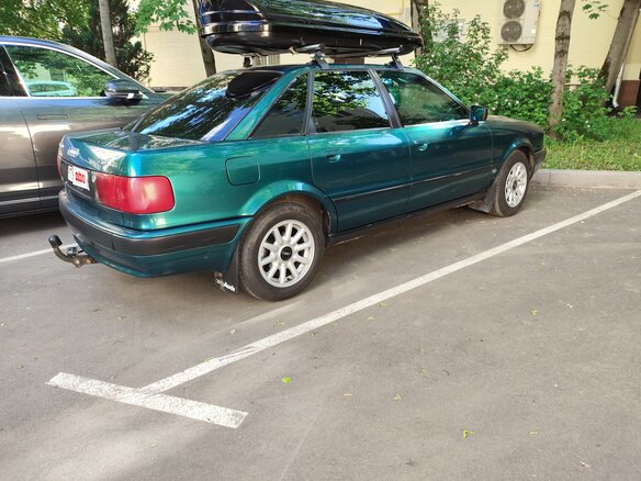 1993 Audi 80 V (B4), зелёный, 790000 рублей