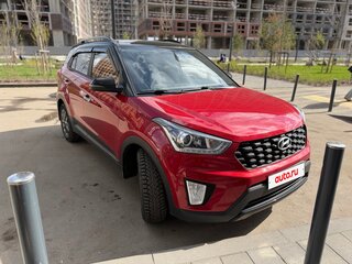 2021 Hyundai Creta I Рестайлинг, красный, 1730000 рублей, вид 3